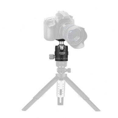 „Andoer MT-03“ mini rutulinė galvutė DSLR ILDC 4