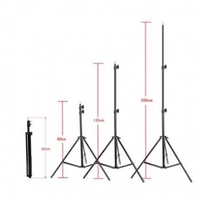 studijos fono laikikliai 2x3m (be fono) 3