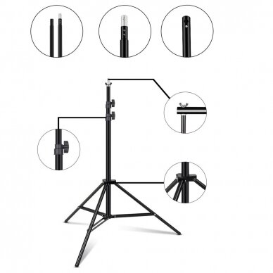 studijos fono laikikliai (be fono) 2,6 m x3 m 3